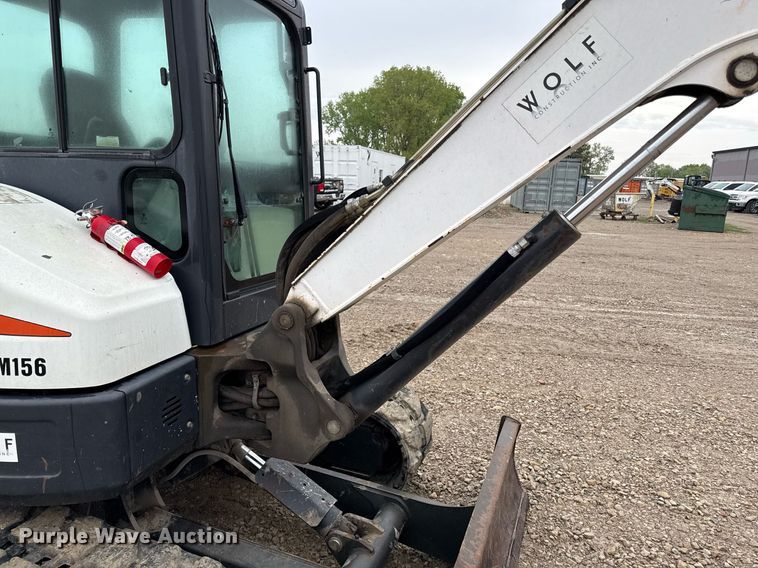 image for item DY8027 2015 Bobcat E45 mini excavator