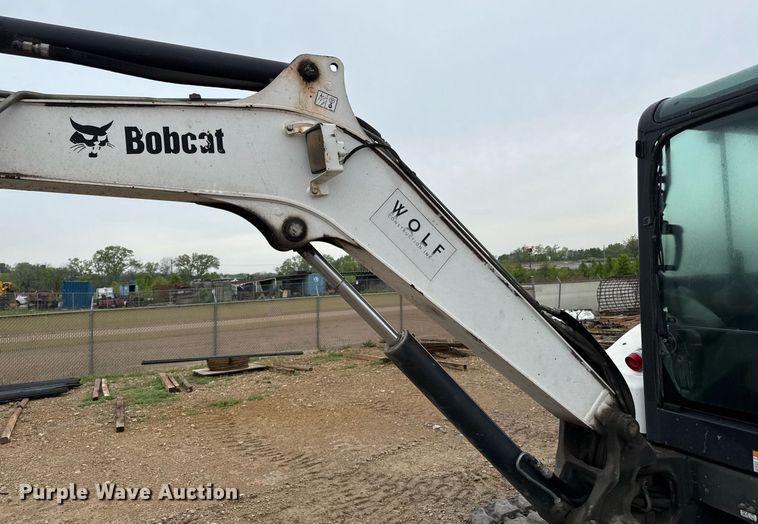 image for item DY8027 2015 Bobcat E45 mini excavator