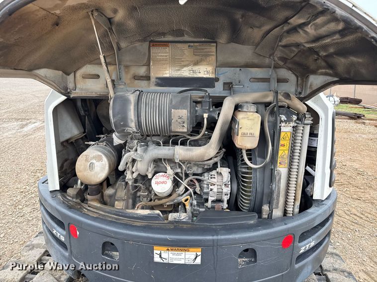 image for item DY8027 2015 Bobcat E45 mini excavator