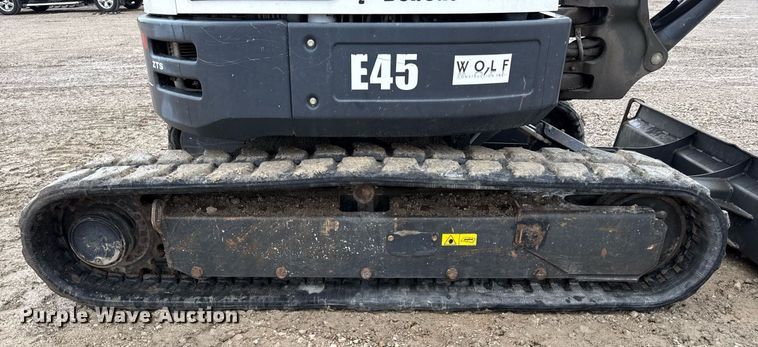 image for item DY8027 2015 Bobcat E45 mini excavator