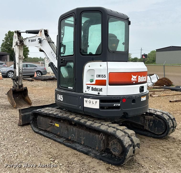 image for item DY8028 2016 Bobcat E45 mini excavator