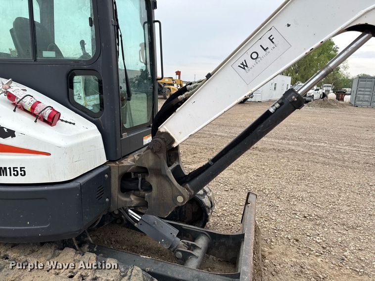 image for item DY8028 2016 Bobcat E45 mini excavator