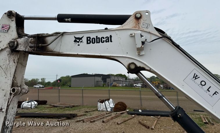 image for item DY8028 2016 Bobcat E45 mini excavator