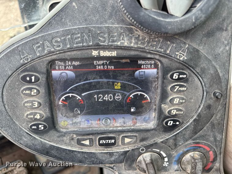 image for item DY8028 2016 Bobcat E45 mini excavator