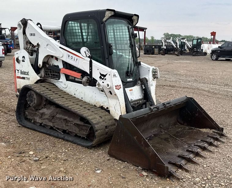 image for item DY8029 2016 Bobcat T750 tracked skid steer loader