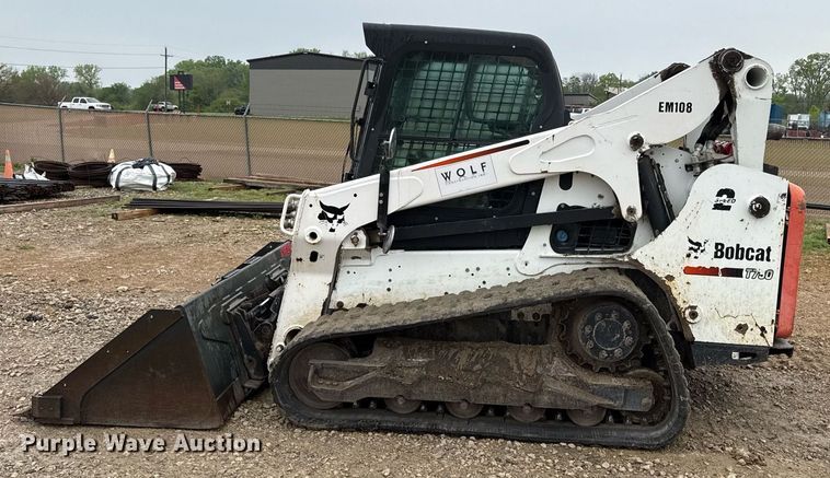image for item DY8029 2016 Bobcat T750 tracked skid steer loader