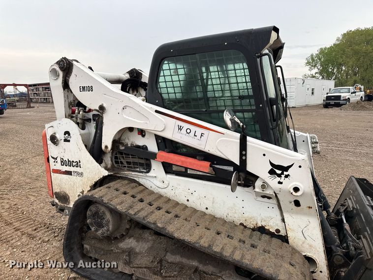 image for item DY8029 2016 Bobcat T750 tracked skid steer loader