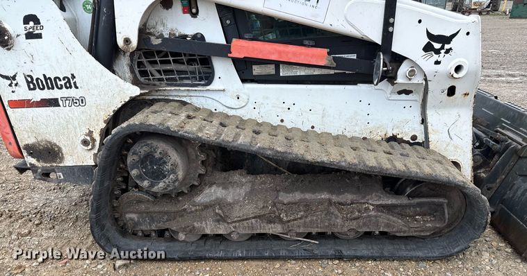 image for item DY8029 2016 Bobcat T750 tracked skid steer loader