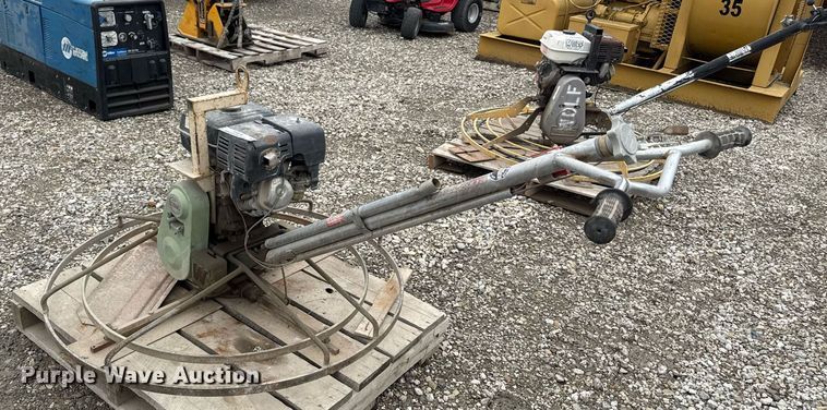 image for item DY8038 Whiteman power trowel