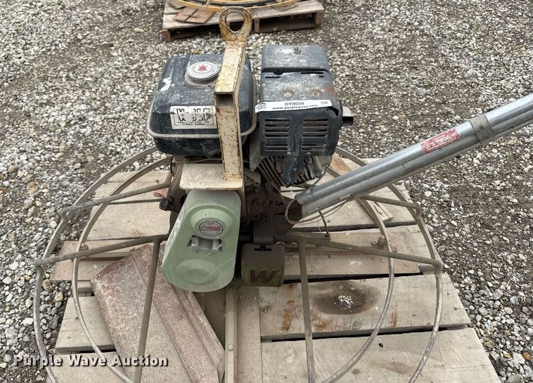 image for item DY8038 Whiteman power trowel