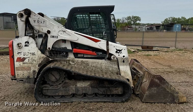 image for item DY8044 2018 Bobcat T770 tracked skid steer loader