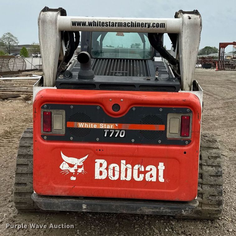 image for item DY8044 2018 Bobcat T770 tracked skid steer loader