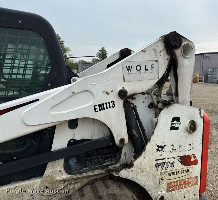 image for item DY8044 2018 Bobcat T770 tracked skid steer loader