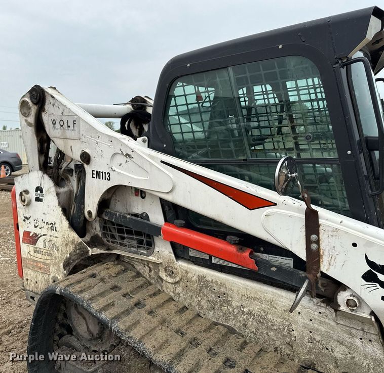 image for item DY8044 2018 Bobcat T770 tracked skid steer loader
