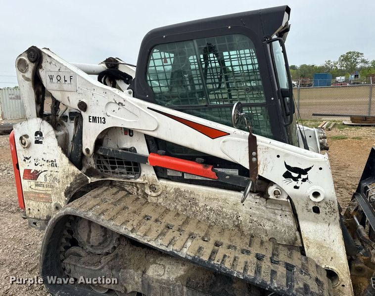 image for item DY8044 2018 Bobcat T770 tracked skid steer loader