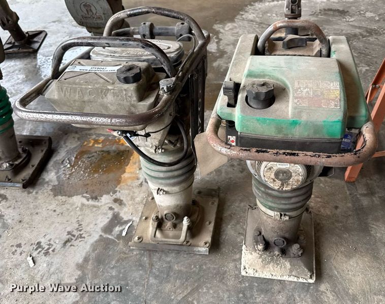 image for item DY8047 (2) Wacker Neuson plate compactors