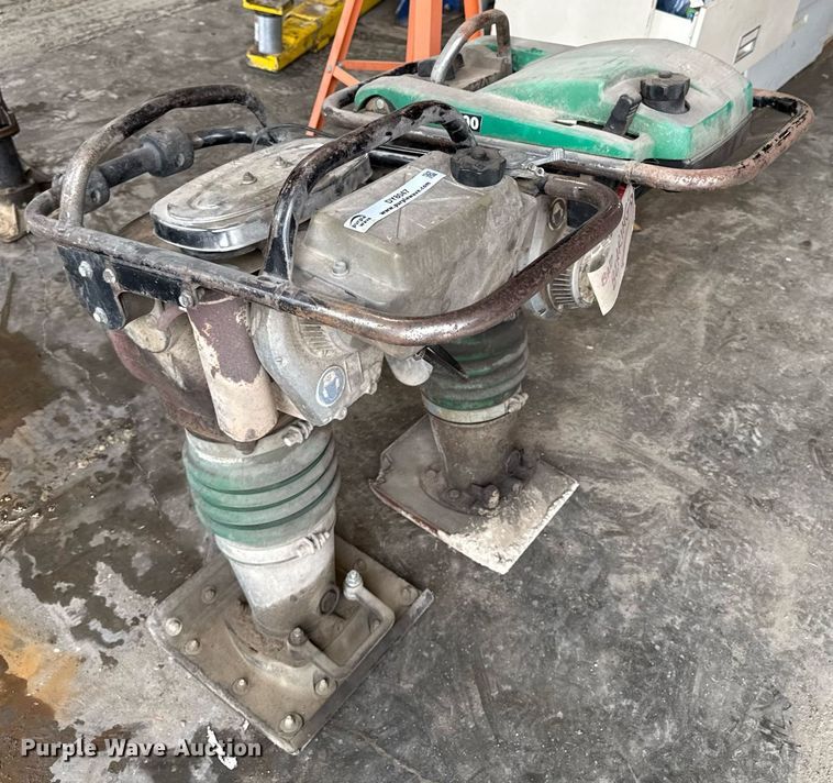 image for item DY8047 (2) Wacker Neuson plate compactors