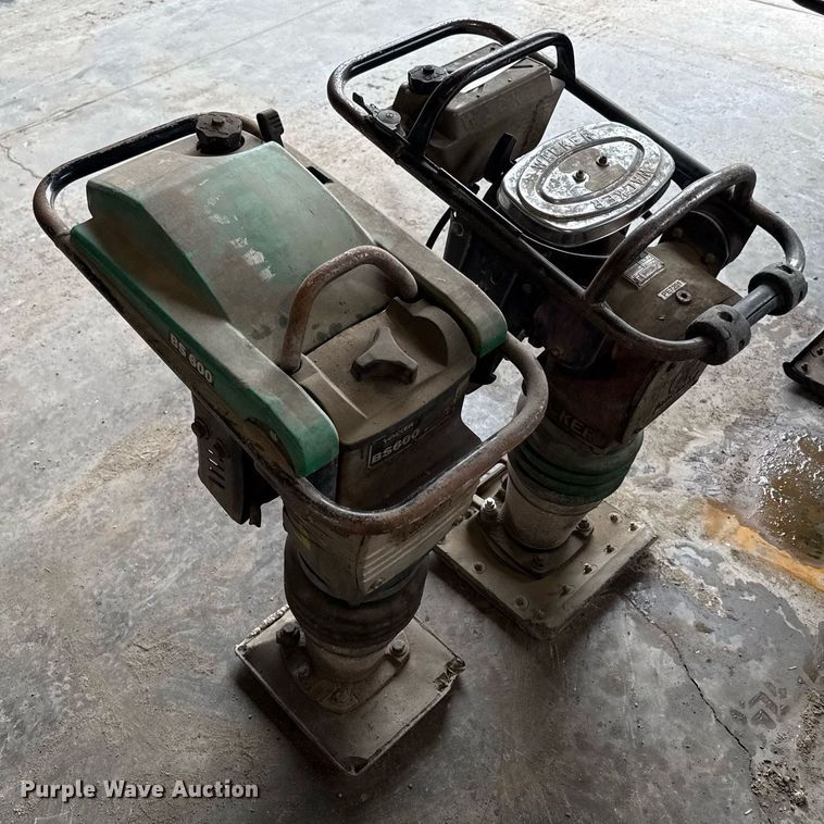 image for item DY8047 (2) Wacker Neuson plate compactors