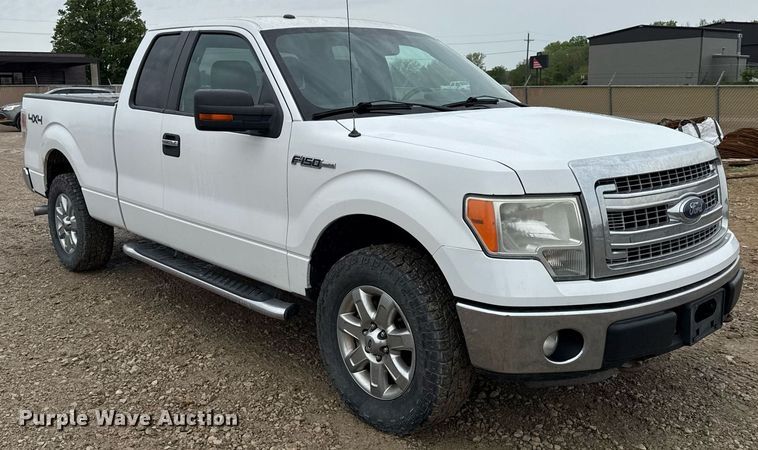 image for item DY8055 2014 Ford F150 SuperCab pickup truck