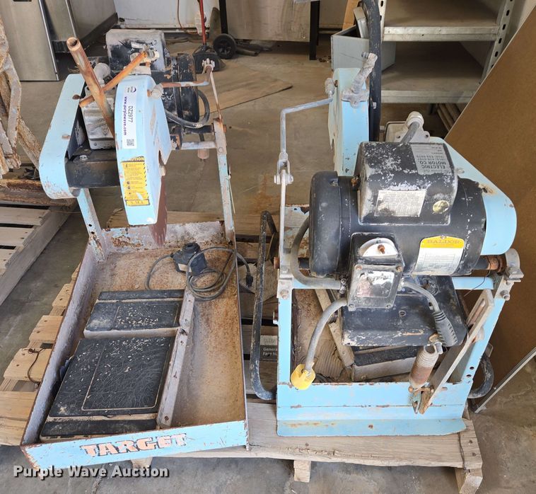 image for item DZ2977 (2) Target masonry saws