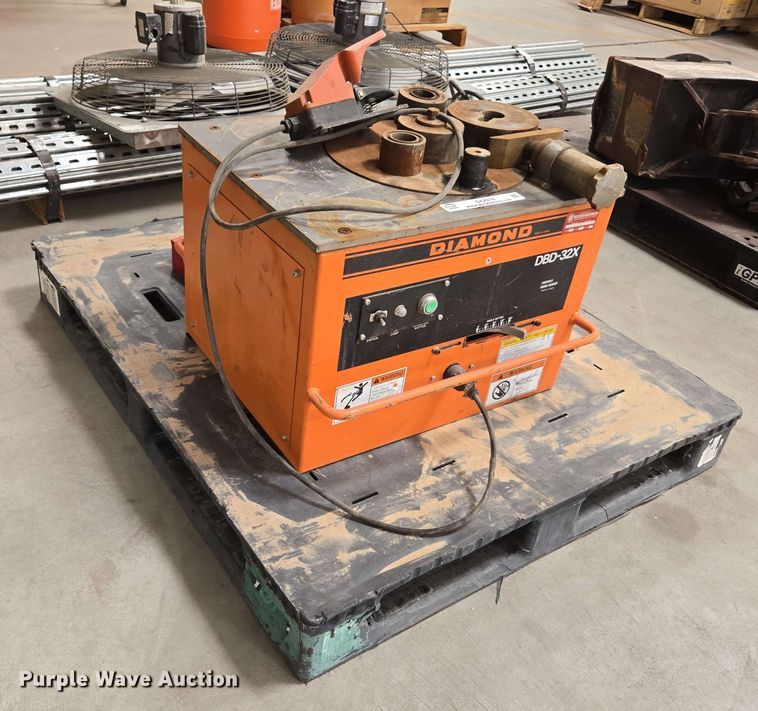 image for item DZ2978 Diamond DBD-32X  portable rebar bender