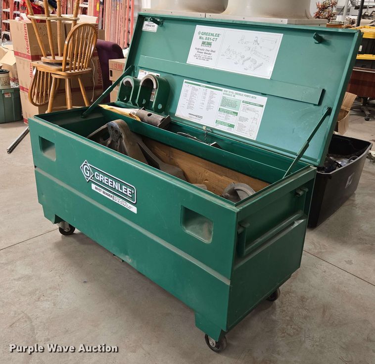 image for item DZ2979 Greenlee 881CT hydraulic one-shot bender