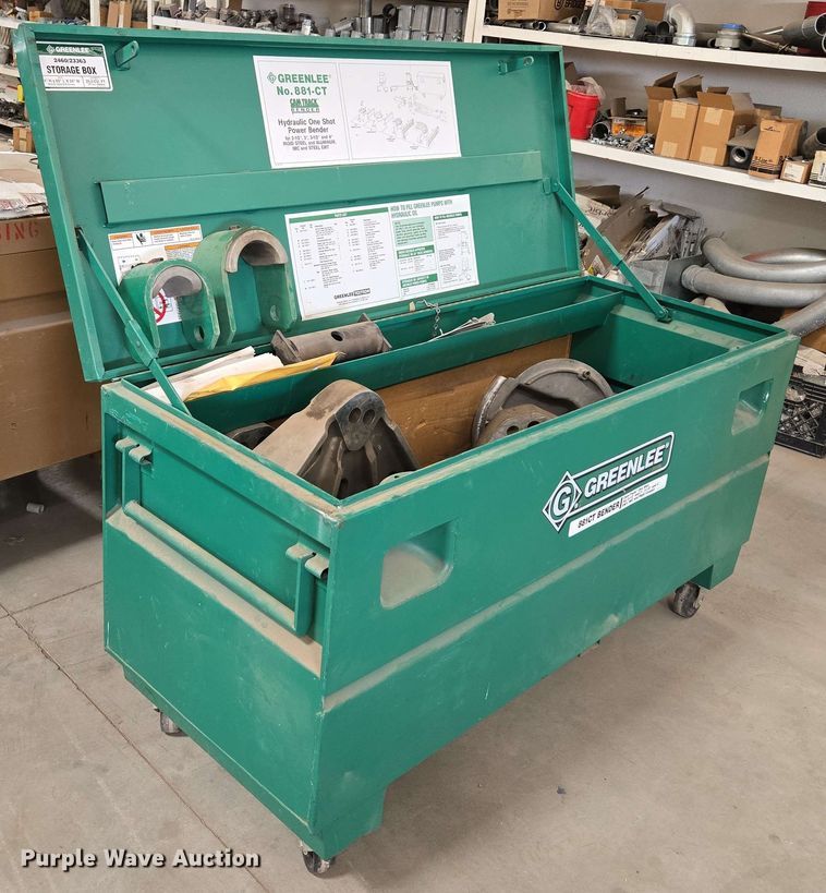 image for item DZ2979 Greenlee 881CT hydraulic one-shot bender