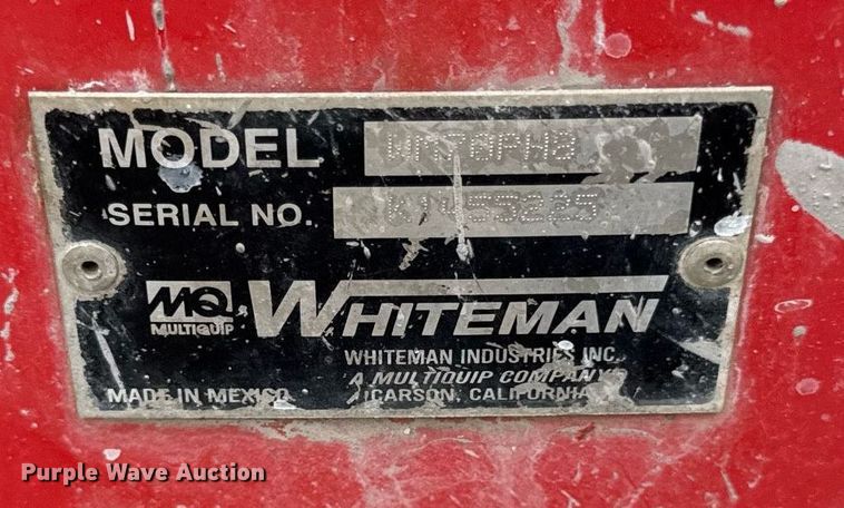 image for item DZ3999 Whiteman WM70PH8 concrete mixer