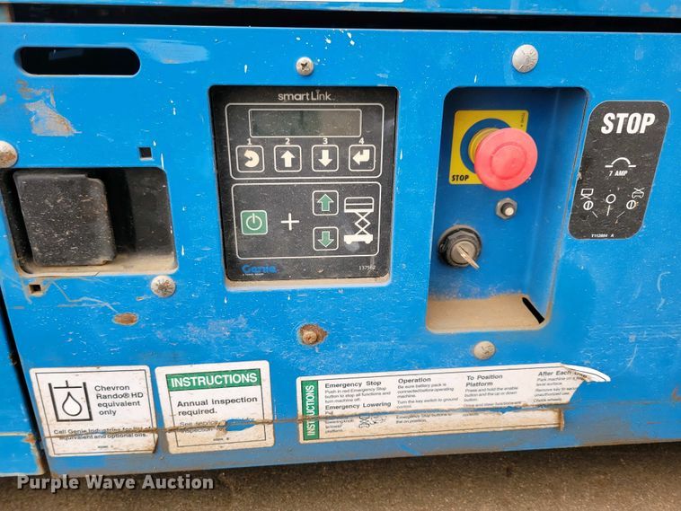 image for item EA2432 2017 Genie GS-1930 scissor lift