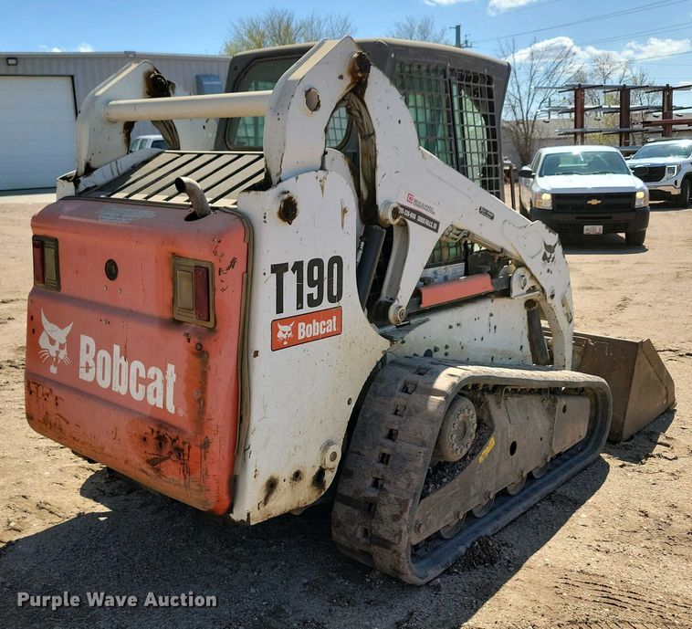 image for item EA2434 2012 Bobcat T190 tracked skid steer loader