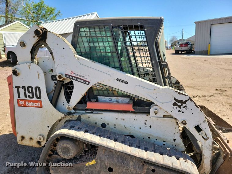 image for item EA2434 2012 Bobcat T190 tracked skid steer loader