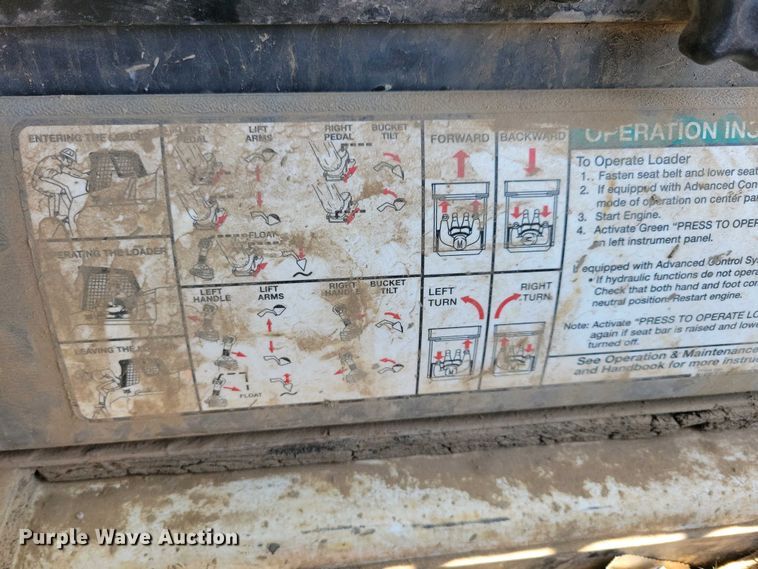 image for item EA2434 2012 Bobcat T190 tracked skid steer loader