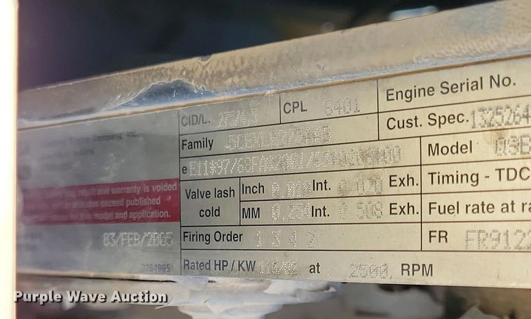 image for item EA2435 2005 Ingersoll Rand VR-843C telehandler