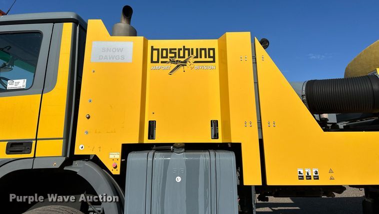 image for item EB2476 2008 Boschung  Jet Broom  runway cleaning truck