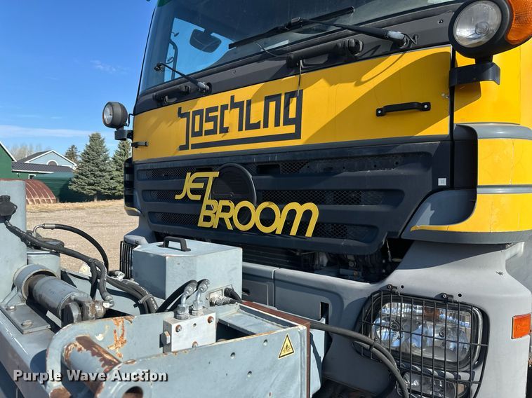 image for item EB2476 2008 Boschung  Jet Broom  runway cleaning truck