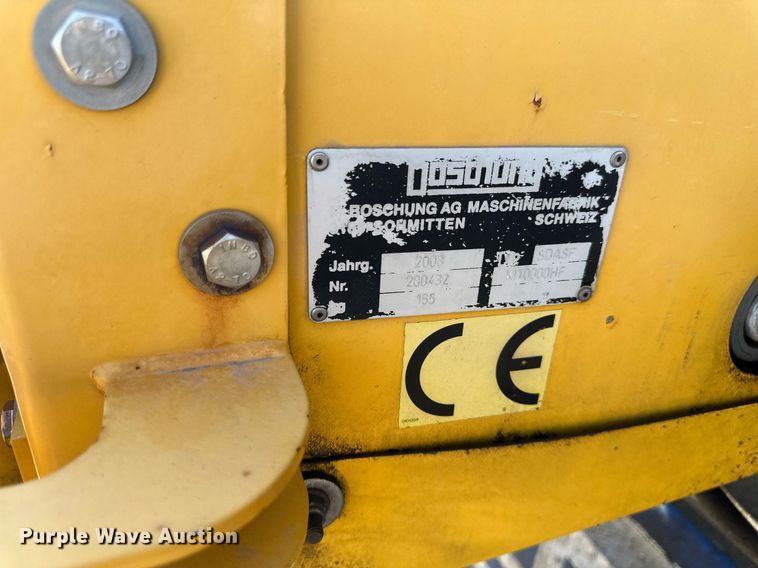 image for item EB2476 2008 Boschung  Jet Broom  runway cleaning truck