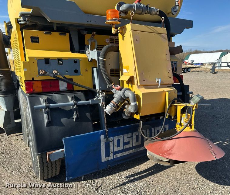 image for item EB2476 2008 Boschung  Jet Broom  runway cleaning truck