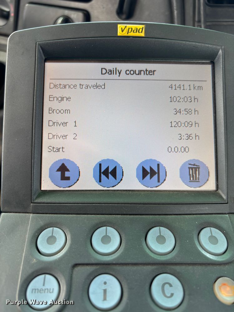 image for item EB2476 2008 Boschung  Jet Broom  runway cleaning truck