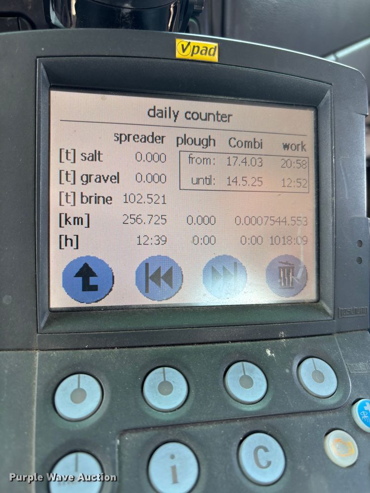 image for item EB2476 2008 Boschung  Jet Broom  runway cleaning truck