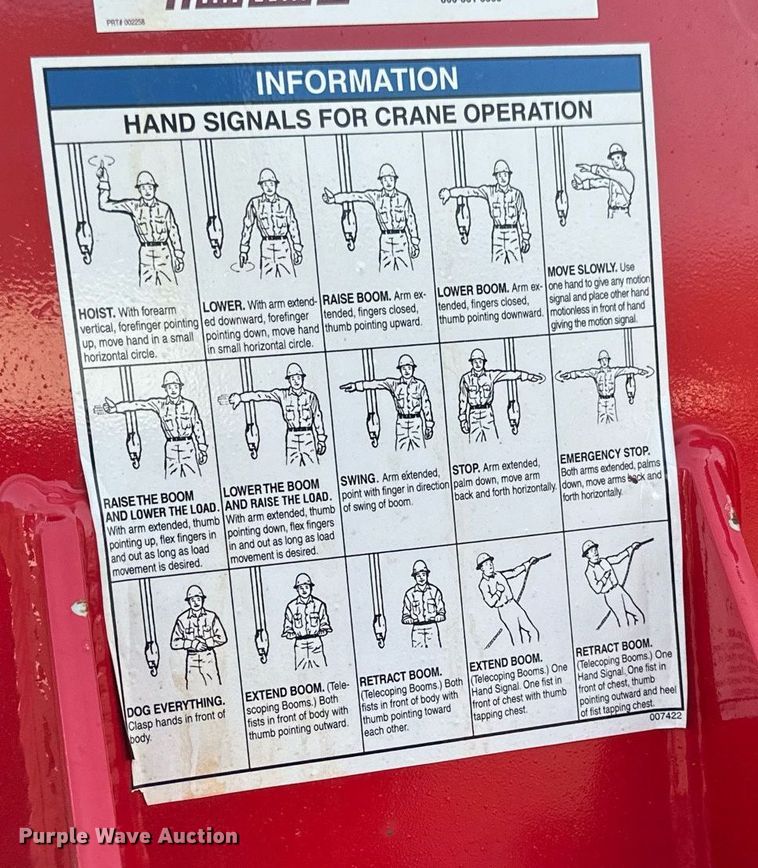 image for item EB2480 2000 Kenworth  T300 utility / service truck