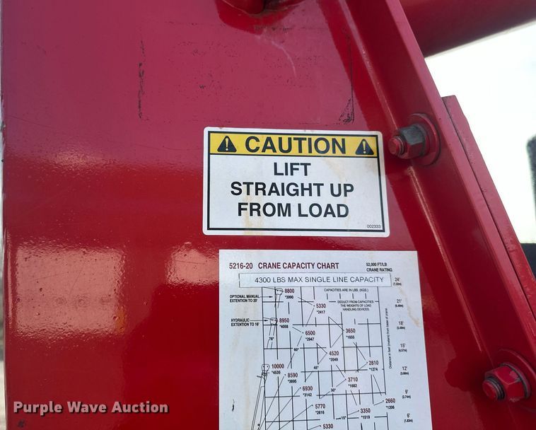 image for item EB2480 2000 Kenworth  T300 utility / service truck