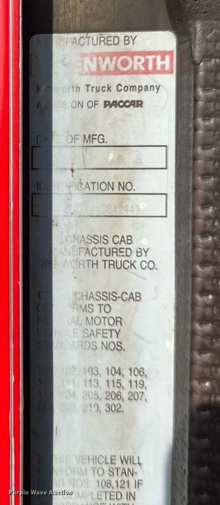 image for item EB2480 2000 Kenworth  T300 utility / service truck