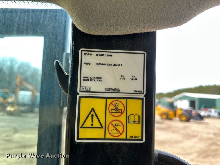 image for item EB2483 2021 Caterpillar 906M wheel loader