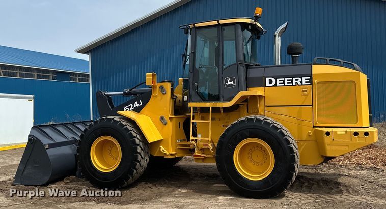 image for item EB2484 2004 John Deere 624J wheel loader