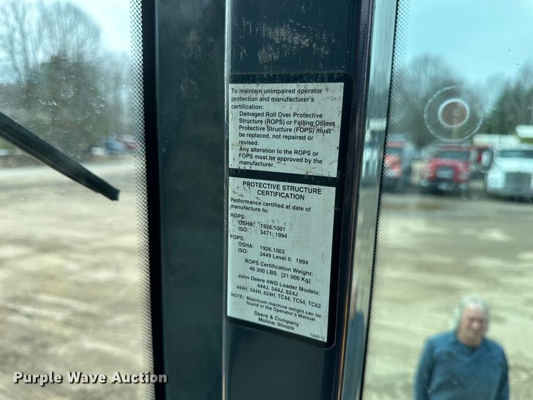 image for item EB2484 2004 John Deere 624J wheel loader