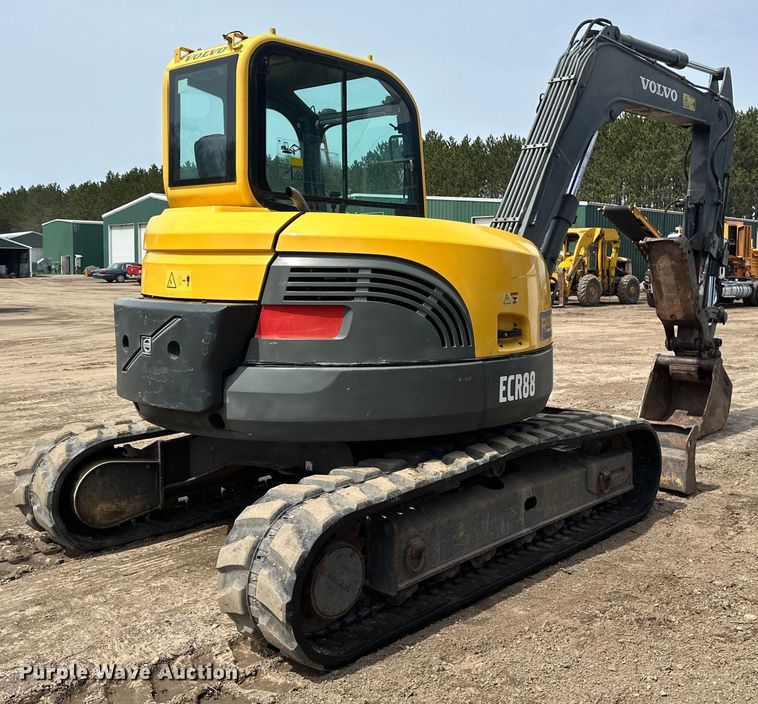 image for item EB2485 2008 Volvo  ECR88 mini excavator