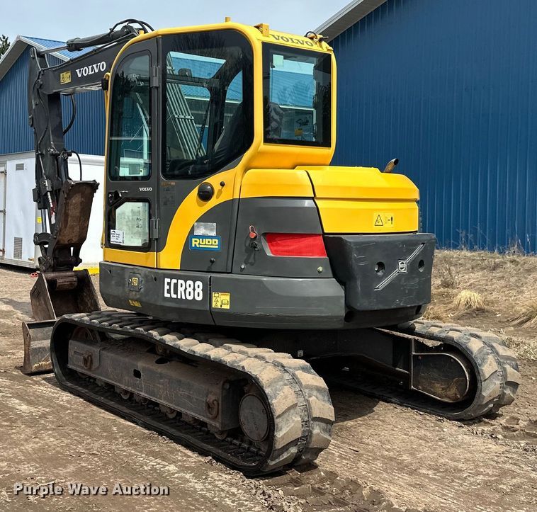 image for item EB2485 2008 Volvo  ECR88 mini excavator