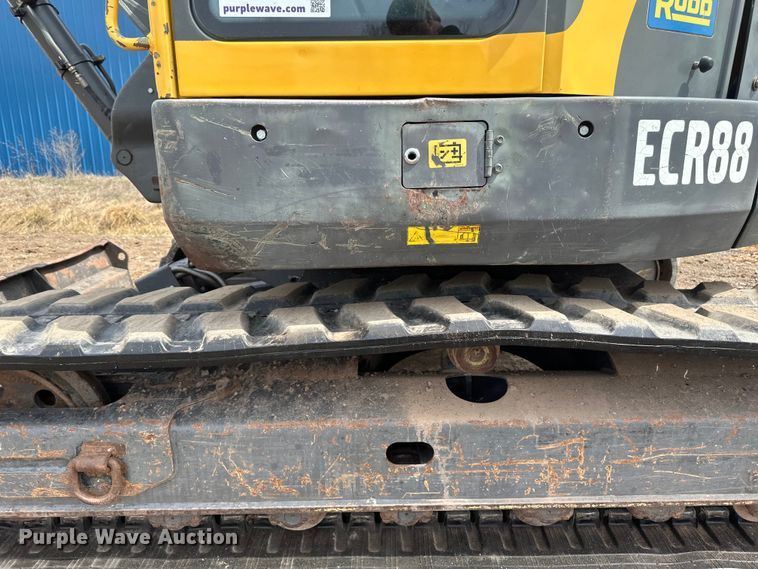image for item EB2485 2008 Volvo  ECR88 mini excavator