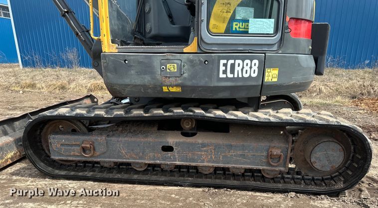 image for item EB2485 2008 Volvo  ECR88 mini excavator