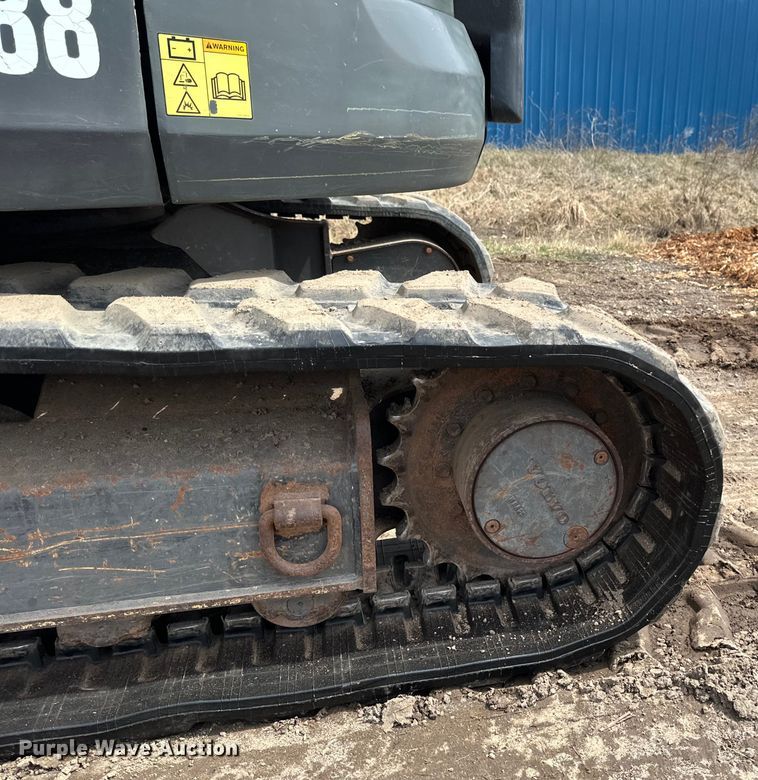 image for item EB2485 2008 Volvo  ECR88 mini excavator